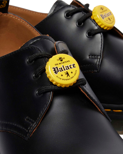 1461 Palace Vintage Smooth Leather Oxford Shoes in Black
