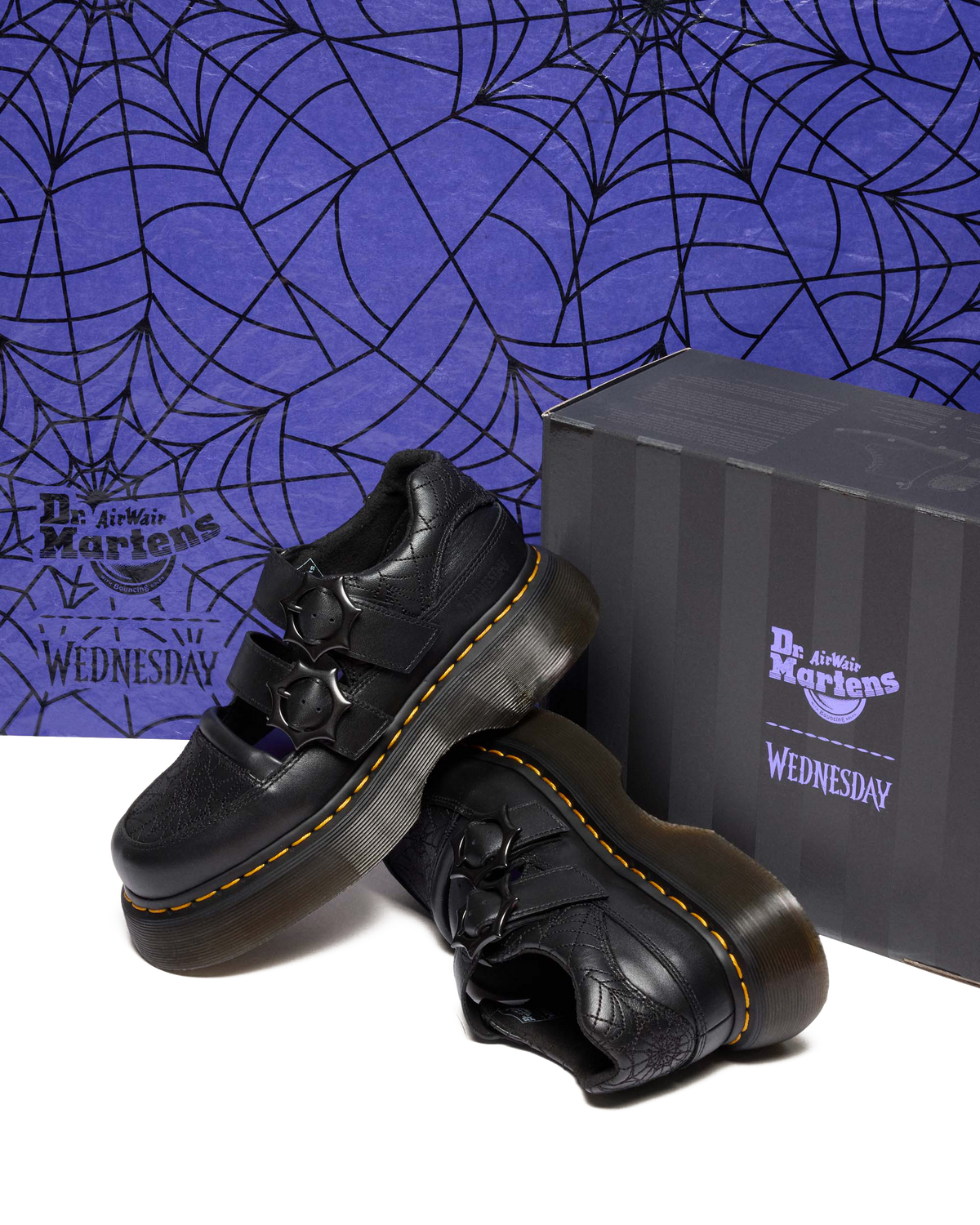 Buzz Mary Jane Wednesday Shoes in Black