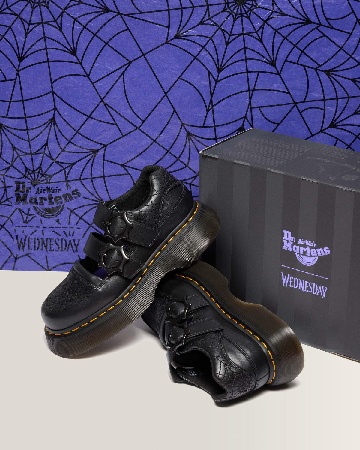 Buzz Mary Jane Wednesday Shoes in Black