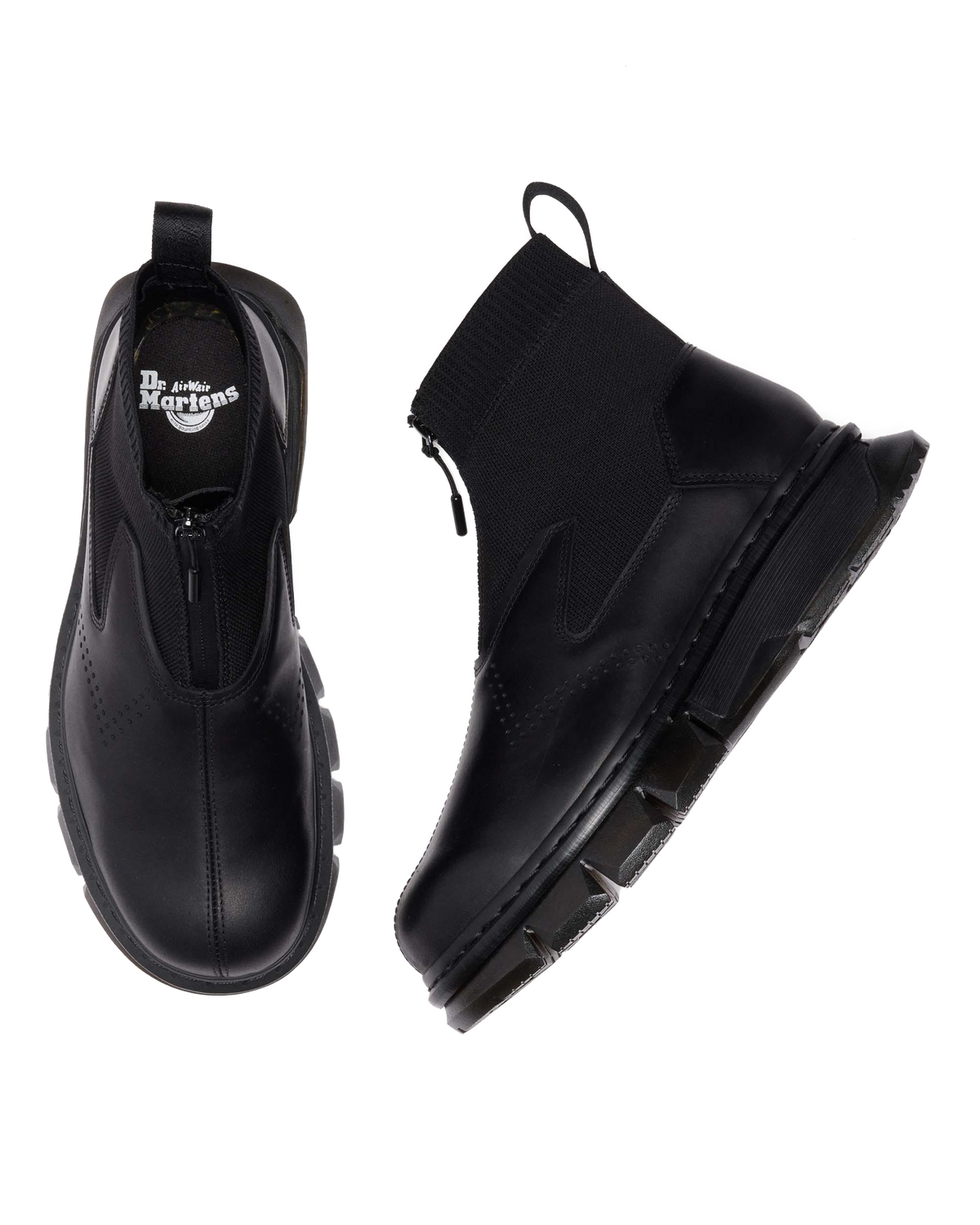 14XX Qubist Zip Boot in Black