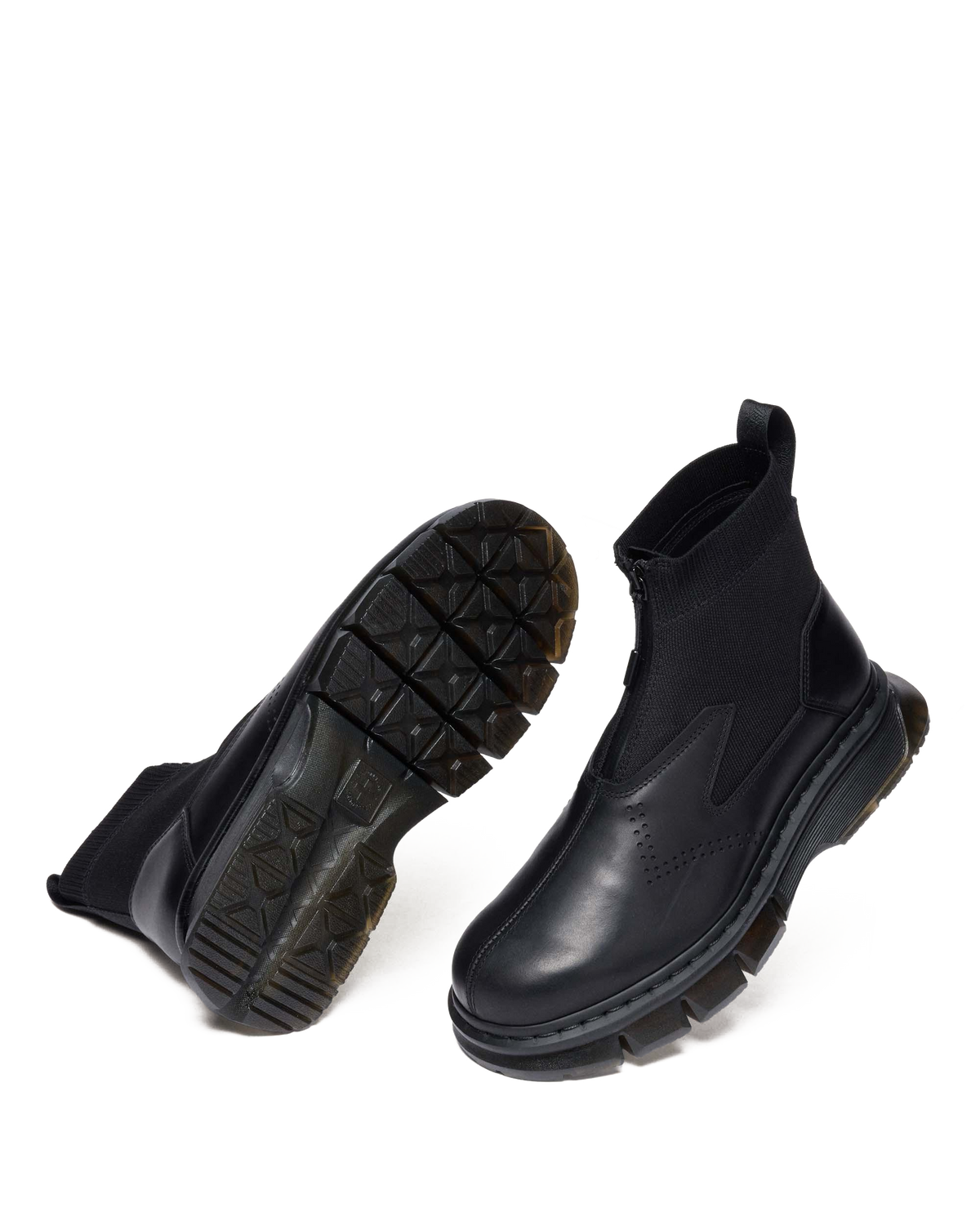 14XX Qubist Zip Boot in Black