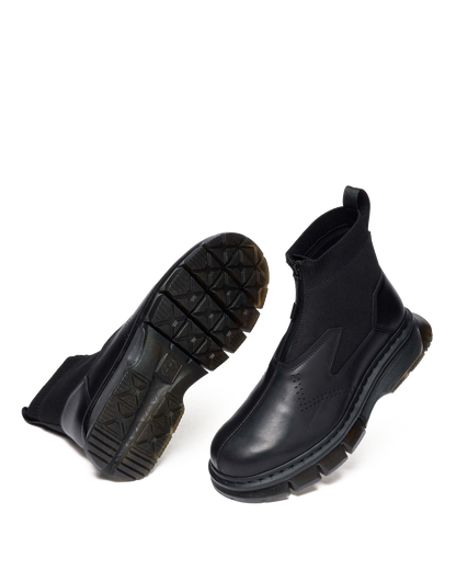 14XX Qubist Zip Boot in Black