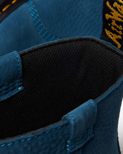 Zebzag Rigger Slip On Nubuck Boots in Neptune Blue