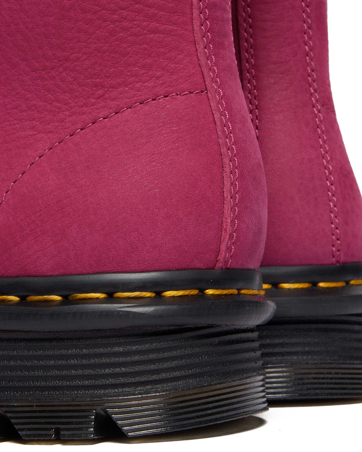 Zebzag Rigger Slip On Nubuck Boots in Fuchsia Pink