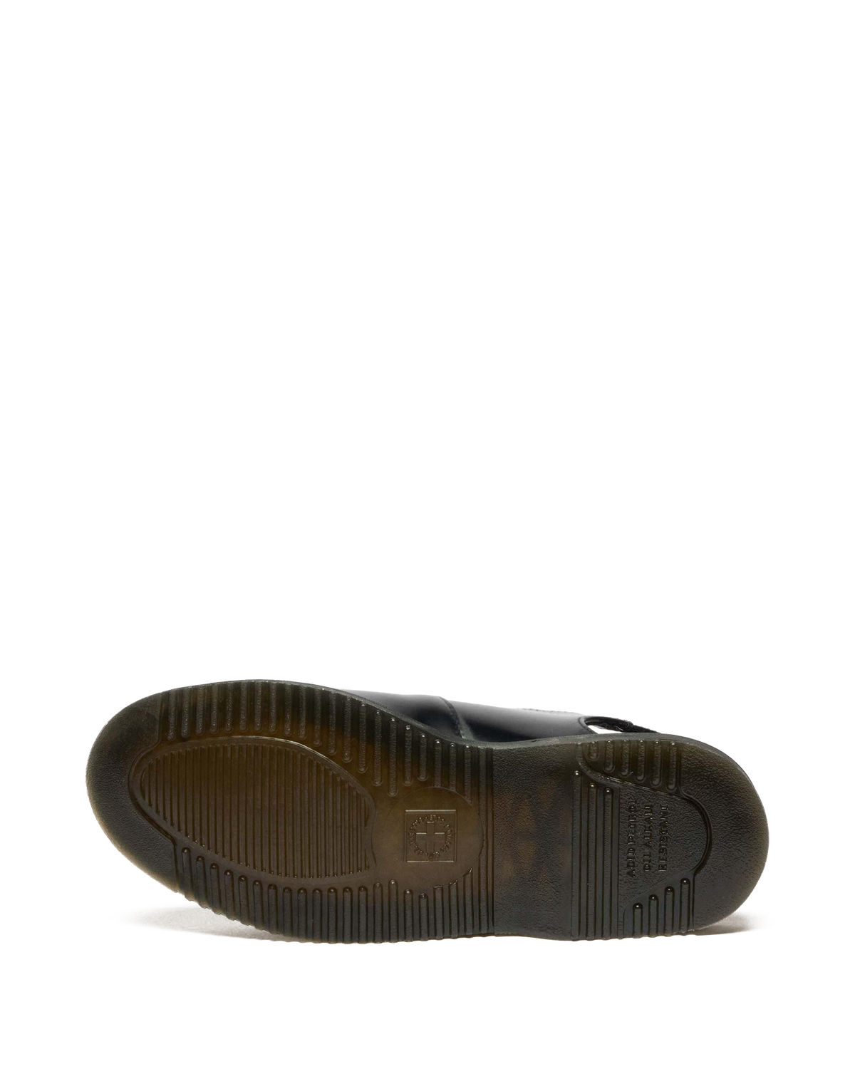 Madaline Mary Jane Smooth Leather Sling Back Shoes in Black