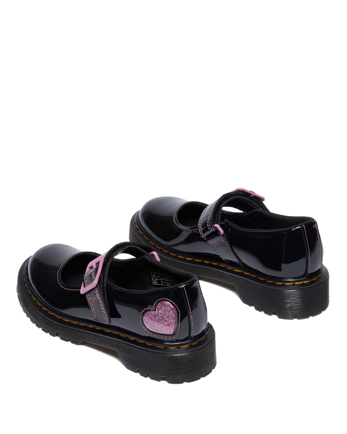 Junior Mary Jane Bex Patent Lamper Leather Shoes in Black