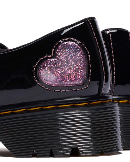 Junior Mary Jane Bex Patent Lamper Leather Shoes in Black