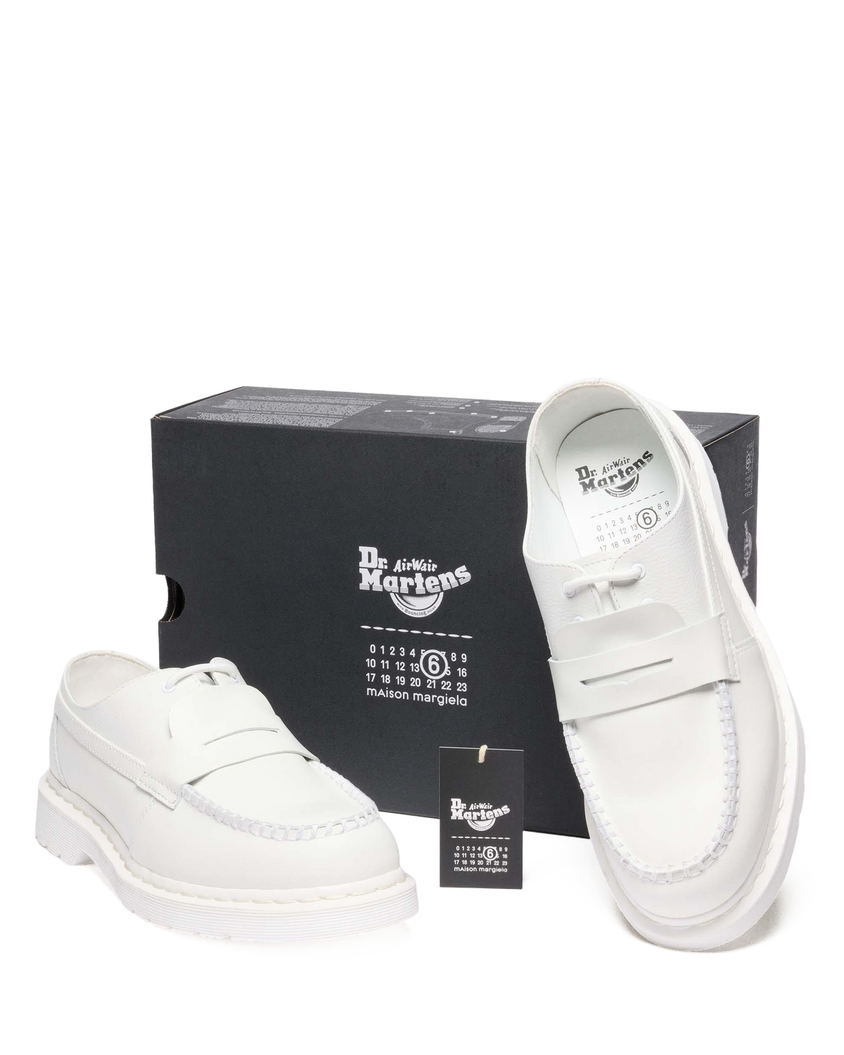 1461 PENTON MM6 in White+optical White
