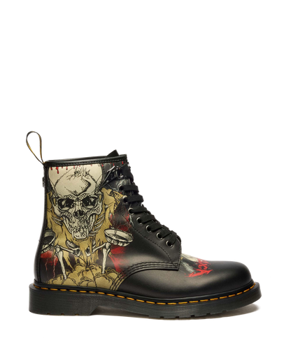 1460 Metallica Skull Lightning in White &amp; Multi