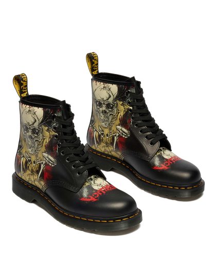 1460 Metallica Skull Lightning in White &amp; Multi