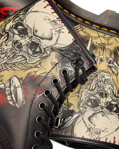 1460 Metallica Skull Lightning in White &amp; Multi