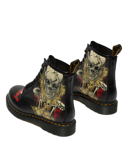 1460 Metallica Skull Lightning in White &amp; Multi
