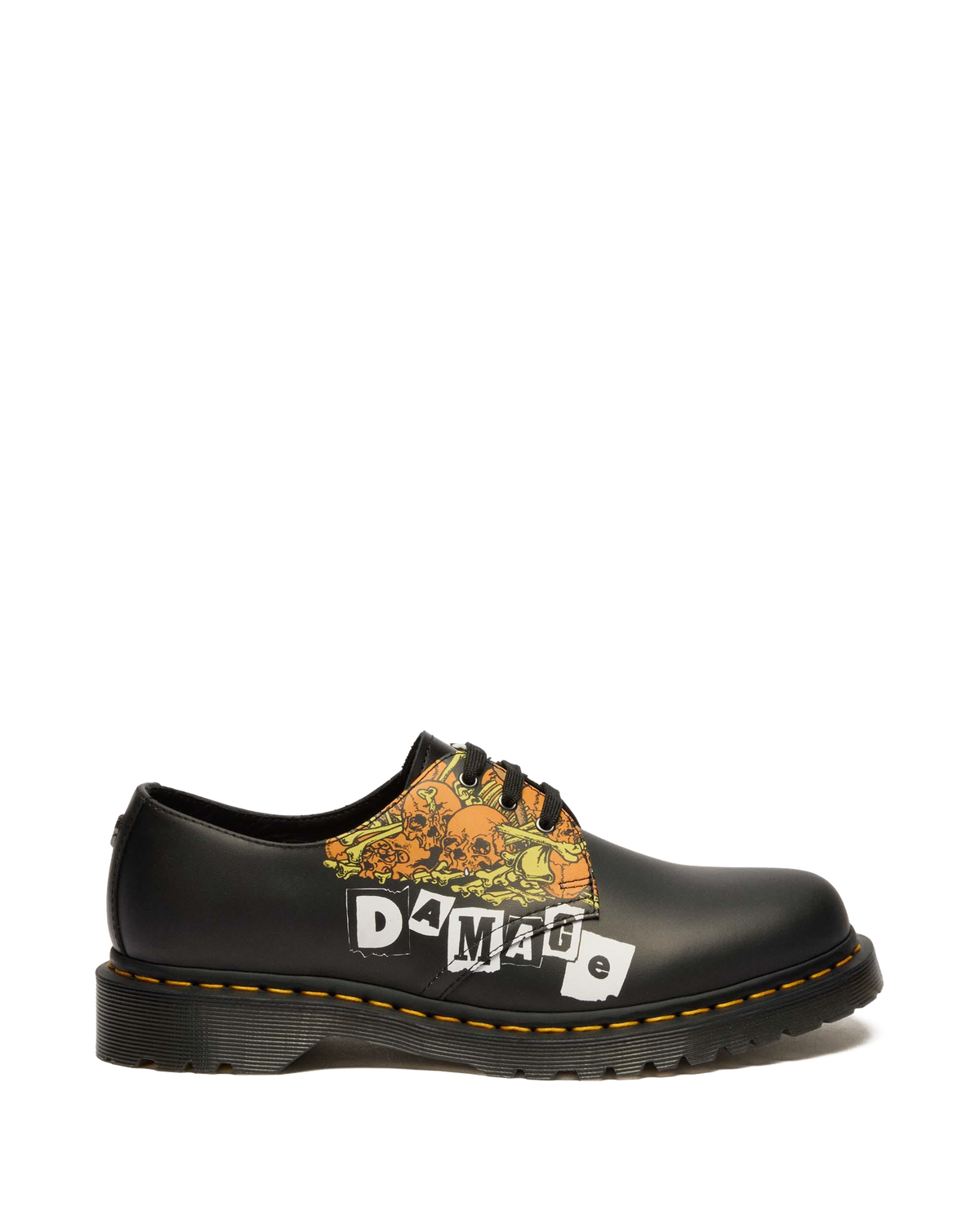 1461 Metallica Shoes in White+multi