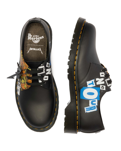 1461 Metallica Shoes in White+multi