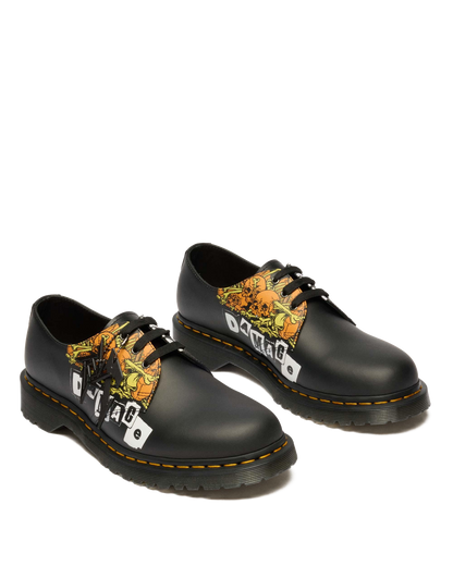 1461 Metallica Shoes in White+multi