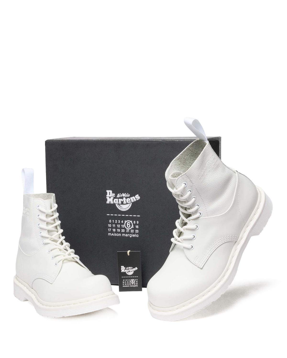 1460 TWIST MM6 in White+optical White