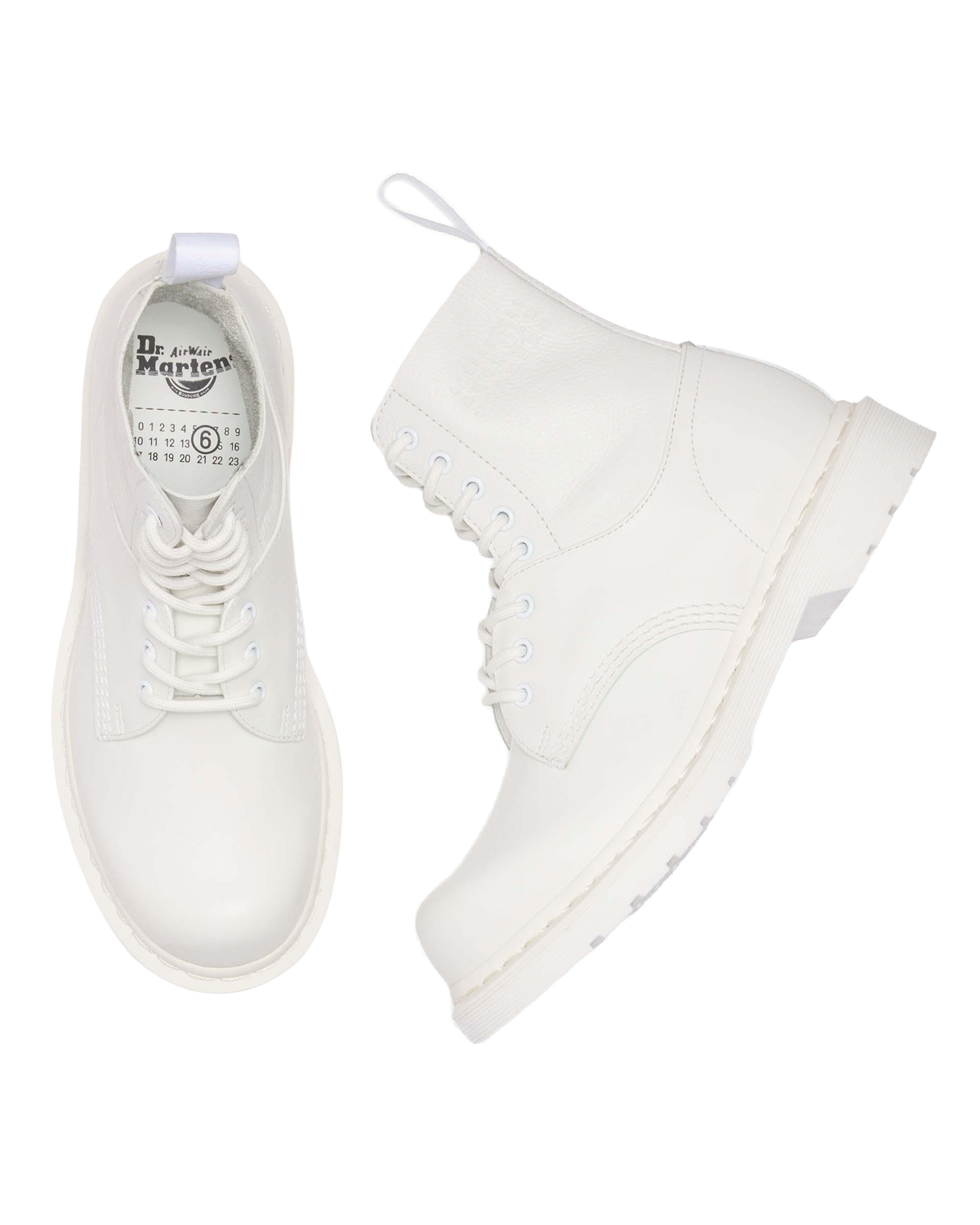 1460 TWIST MM6 in White+optical White