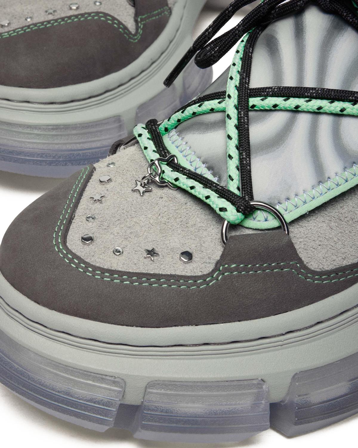 14Xx DMXL 2.0 Guard Shoes in Fresh Green+mid Grey