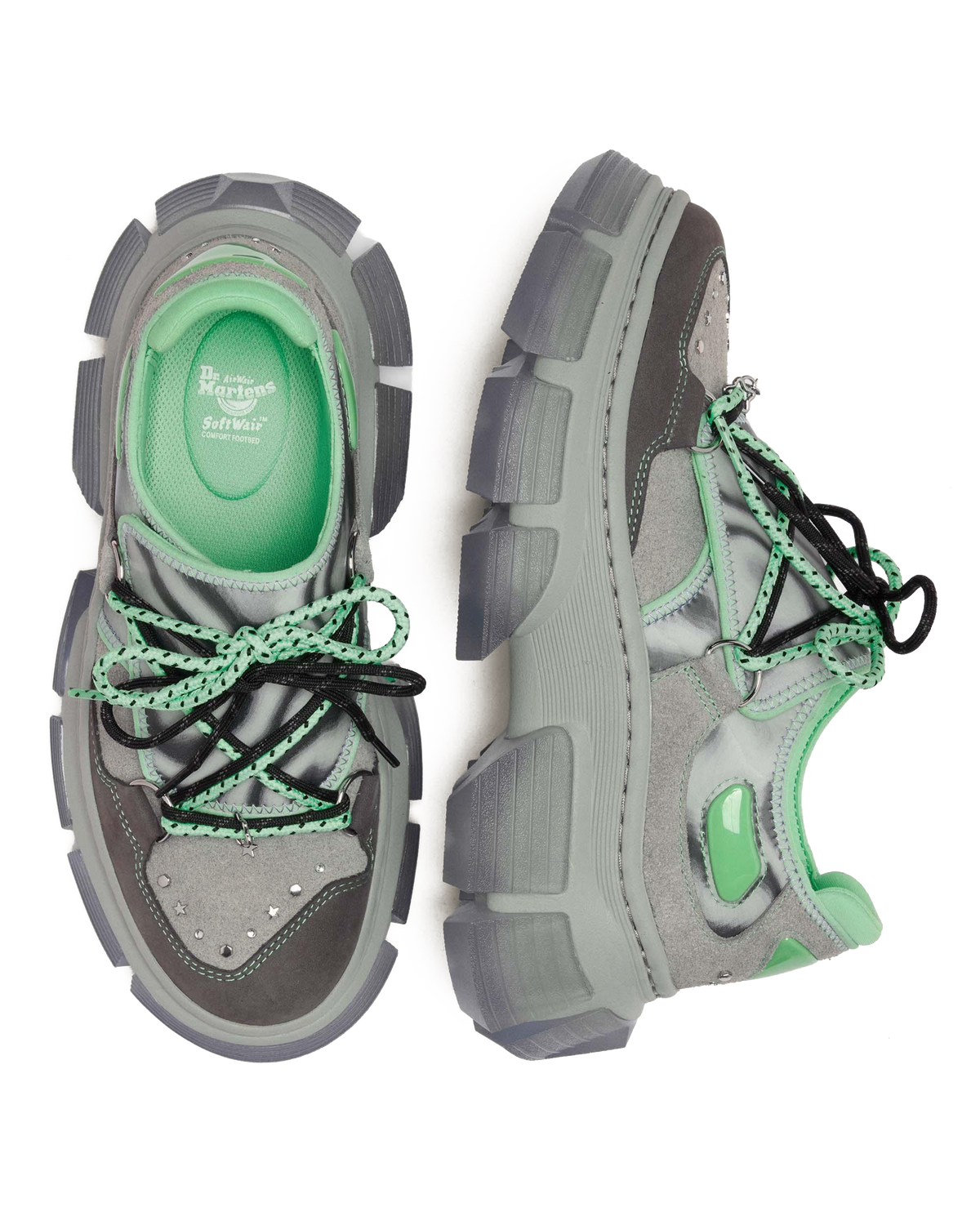 14Xx DMXL 2.0 Guard Shoes in Fresh Green+mid Grey
