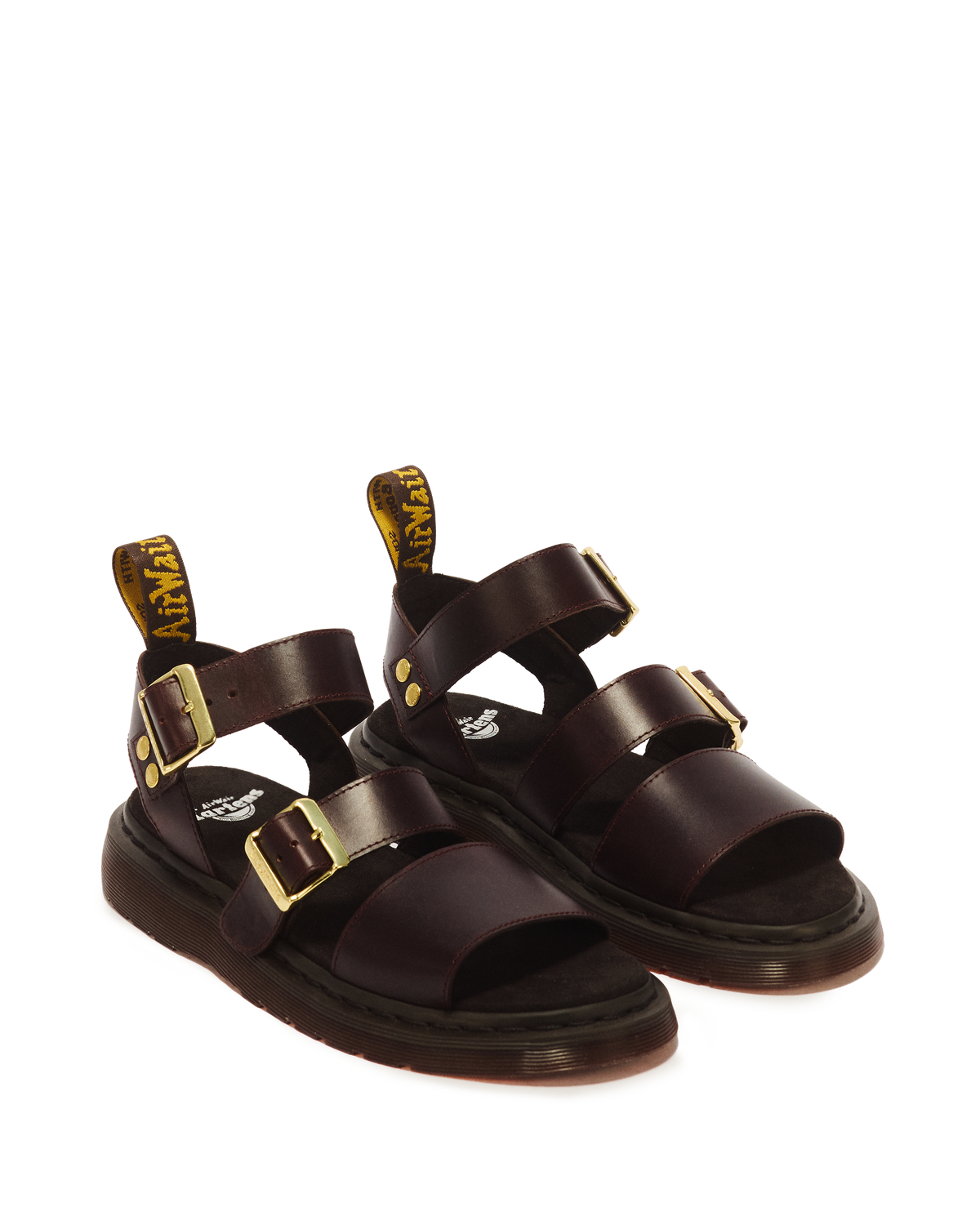 Gryphon Atlas Leather Gladiator Sandals in Charro