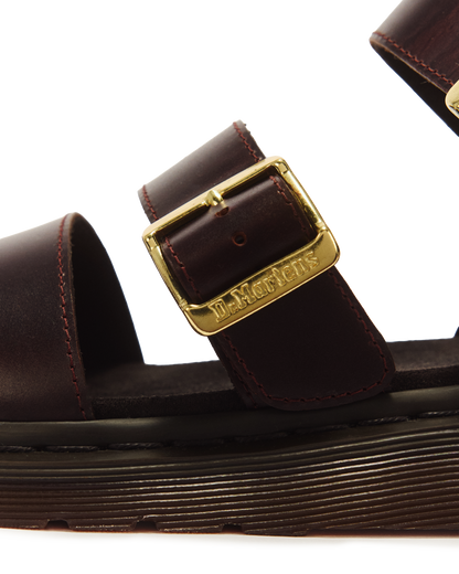 Gryphon Atlas Leather Gladiator Sandals in Charro