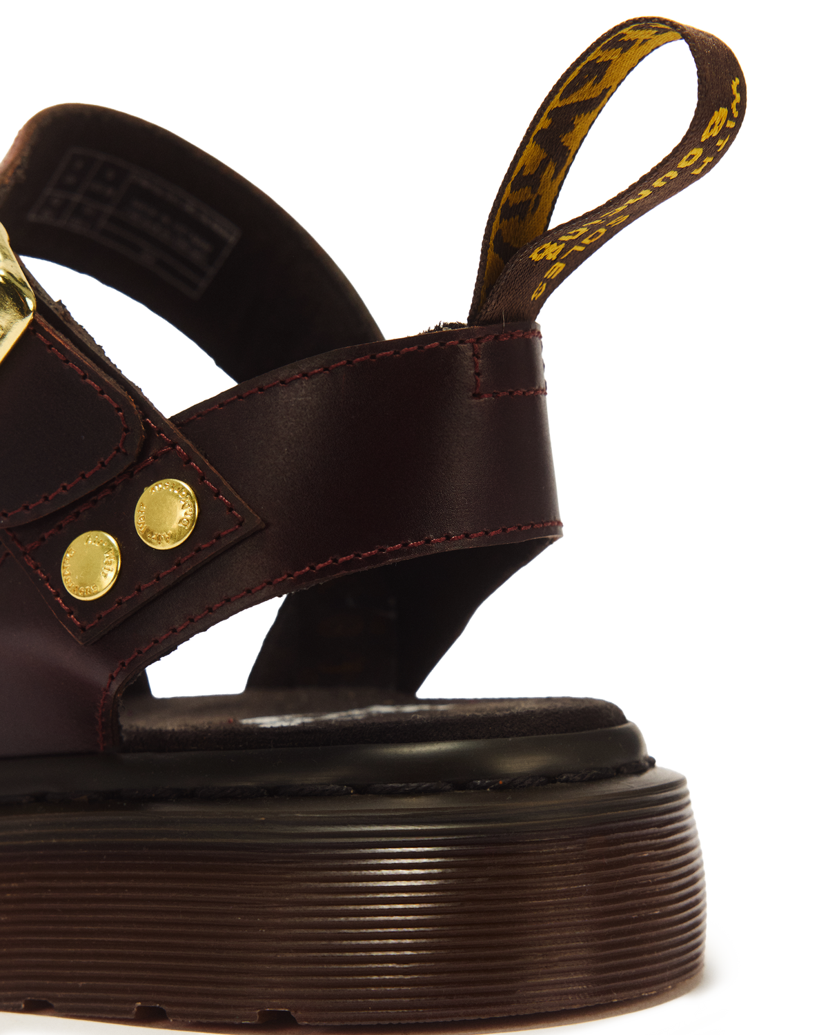 Gryphon Atlas Leather Gladiator Sandals in Charro