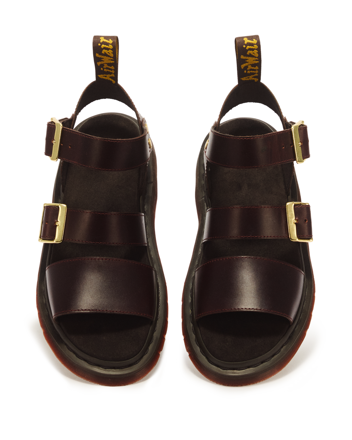 Gryphon Atlas Leather Gladiator Sandals in Charro