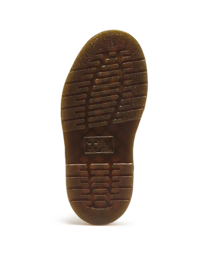 Wrenlie Open Toe Grizzly Leather Fisherman Platform Sandals in Dark Brown
