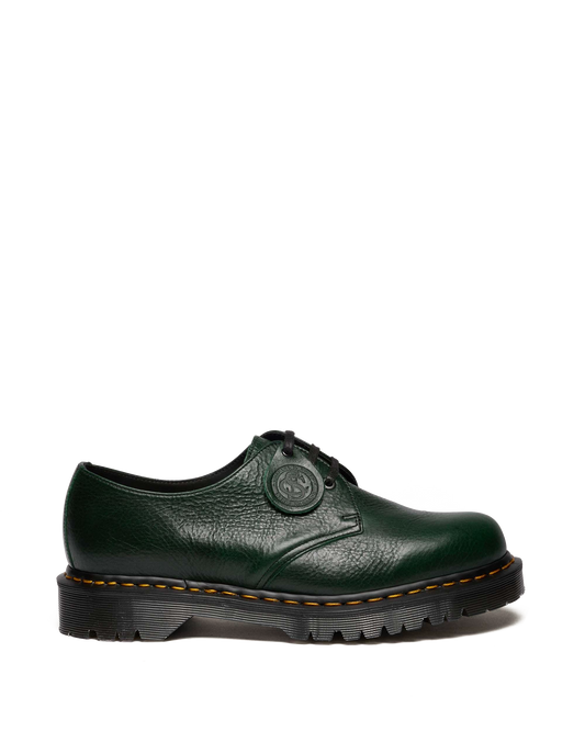 1461 Made in England Buckingham Leather Shoes in DMs Green