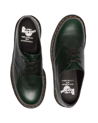 1461 Made in England Buckingham Leather Shoes in DMs Green