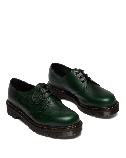 1461 Made in England Buckingham Leather Shoes in DMs Green