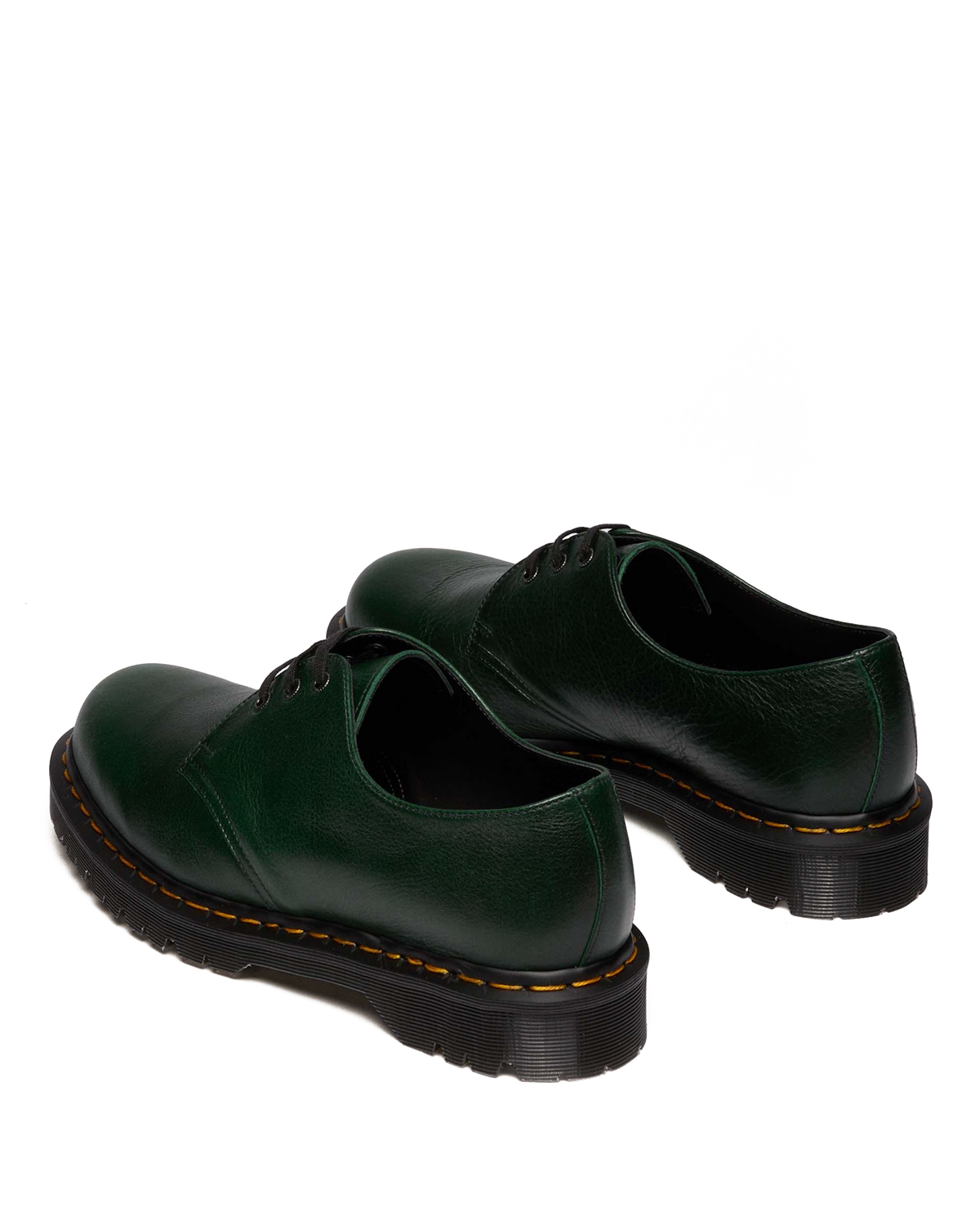 1461 Made in England Buckingham Leather Shoes in DMs Green