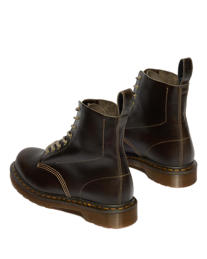 1460 Made In England Classic Calf Leather Boots in Sepia Grey