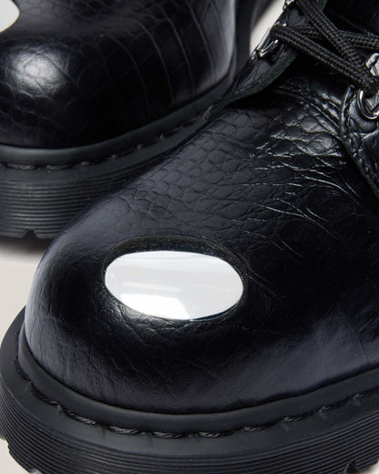 1460 PASCAL BEX STEEL TOE LEATHER BOOTS in Black