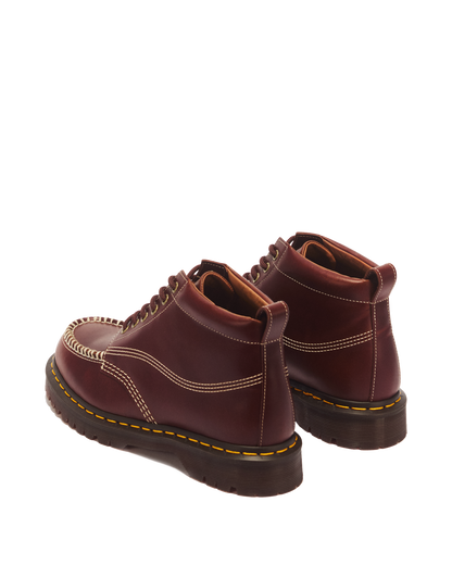 LOWELL CHUKKA MOC TOE LEATHER ANKLE BOOTS in Butterscotch
