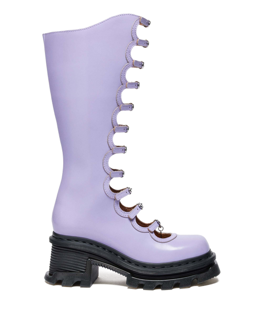 Dr. Martens x Marc Jacobs Kiki Boots in Bright Lavender