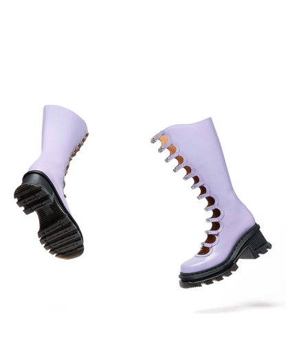 Dr. Martens x Marc Jacobs Kiki Boots in Bright Lavender