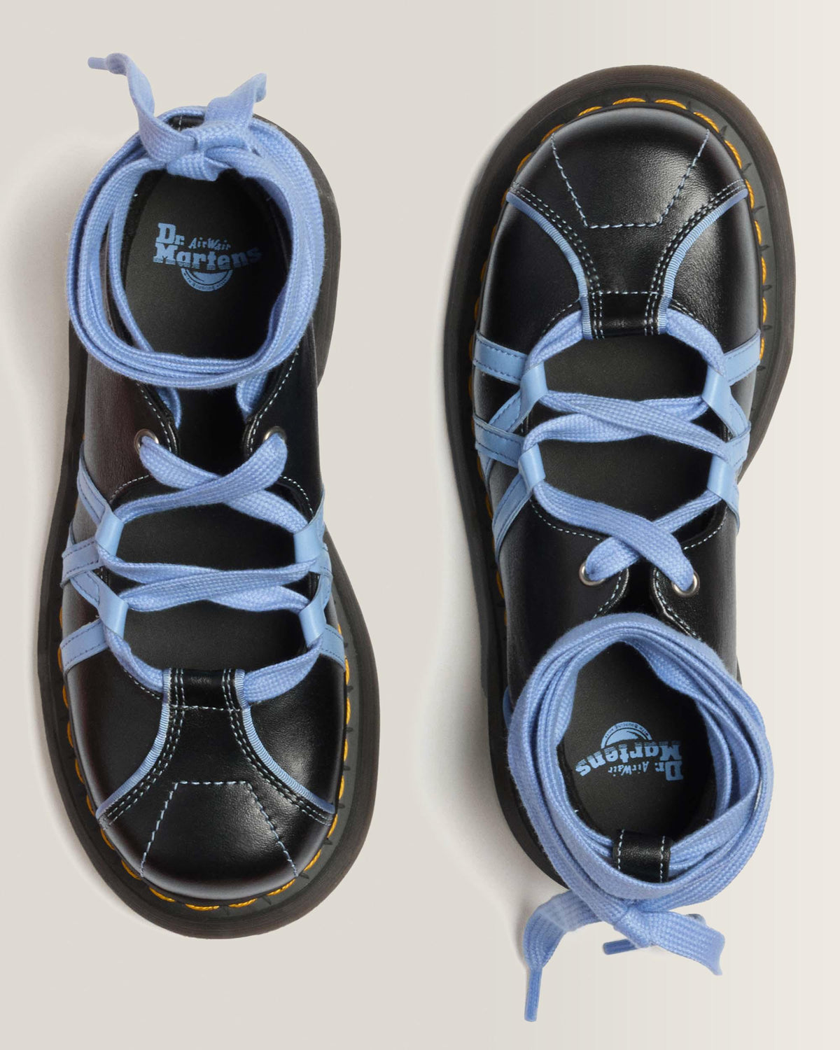 Buzz Ballerina Gloss Leather Shoes in Black