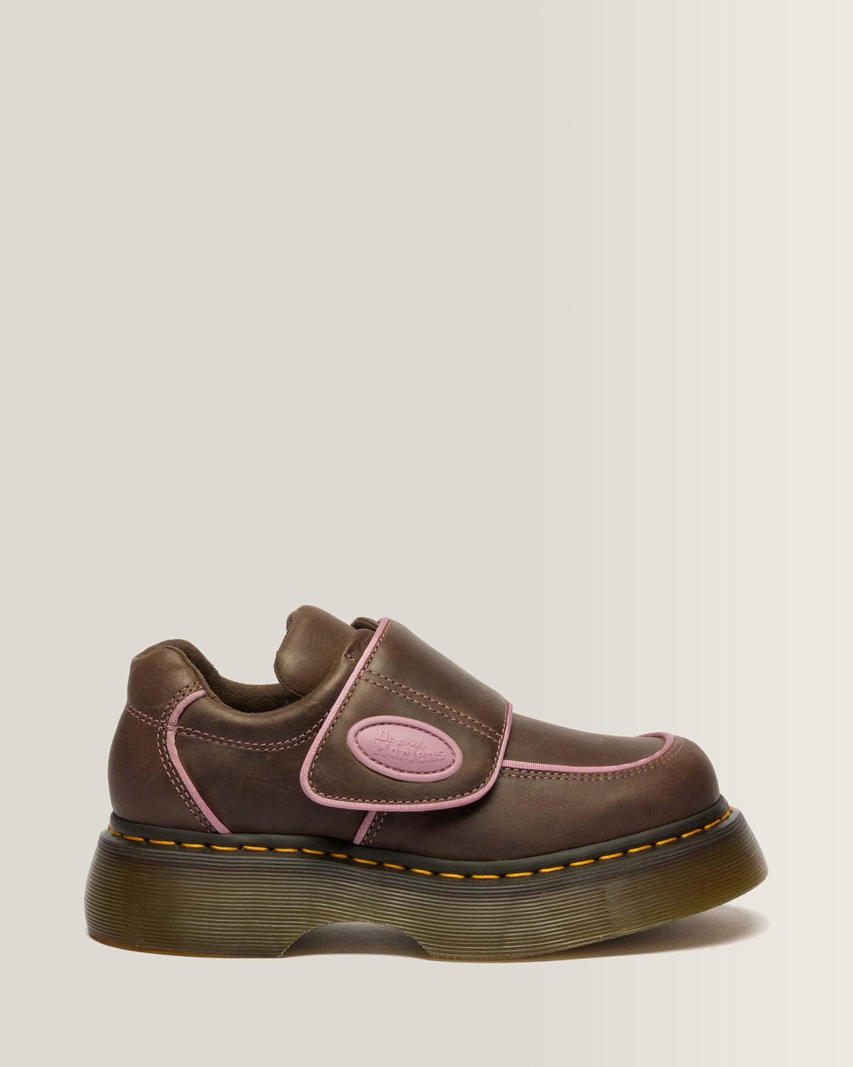 Buzz Strap Wyoming Shoes in Dark Brown