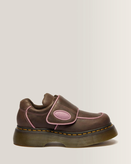Buzz Strap Wyoming Shoes in Dark Brown