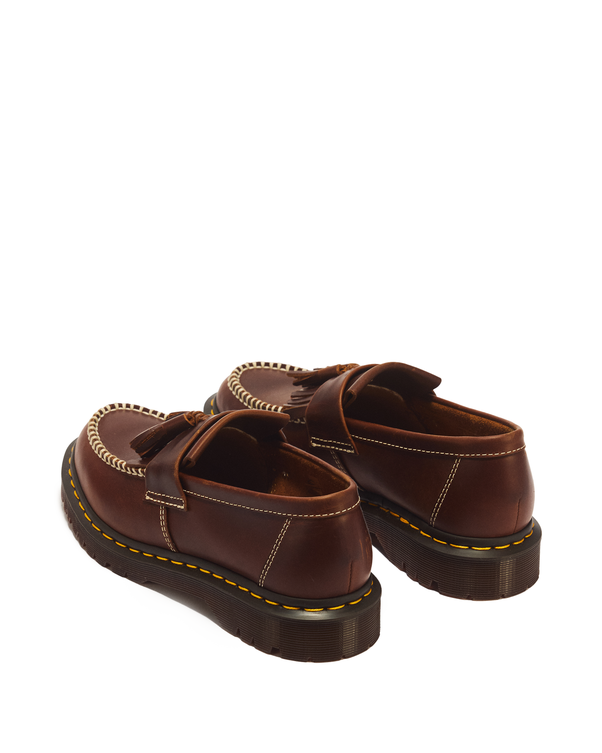 Adrian Orleans Leather Tassel Loafers in Butterscotch