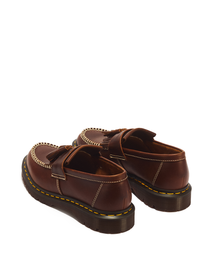 Adrian Orleans Leather Tassel Loafers in Butterscotch