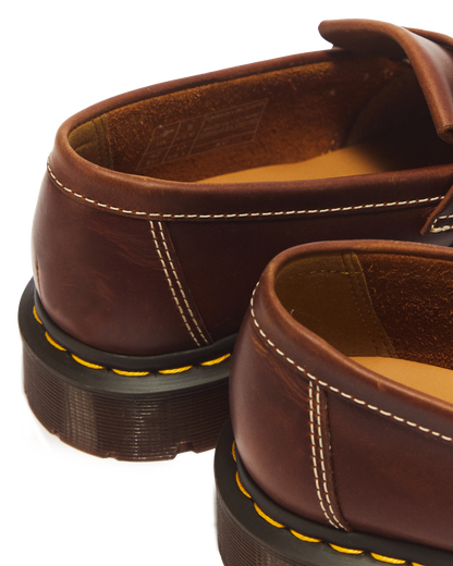 Adrian Orleans Leather Tassel Loafers in Butterscotch