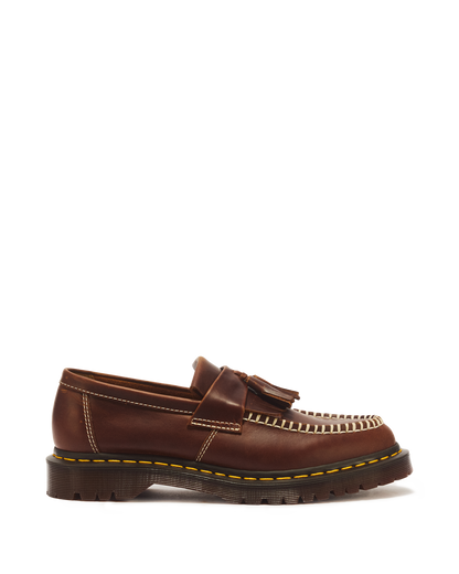 Adrian Orleans Leather Tassel Loafers in Butterscotch