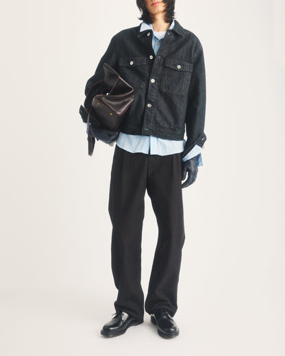 Mayfare Smooth Leather Shoes in Black