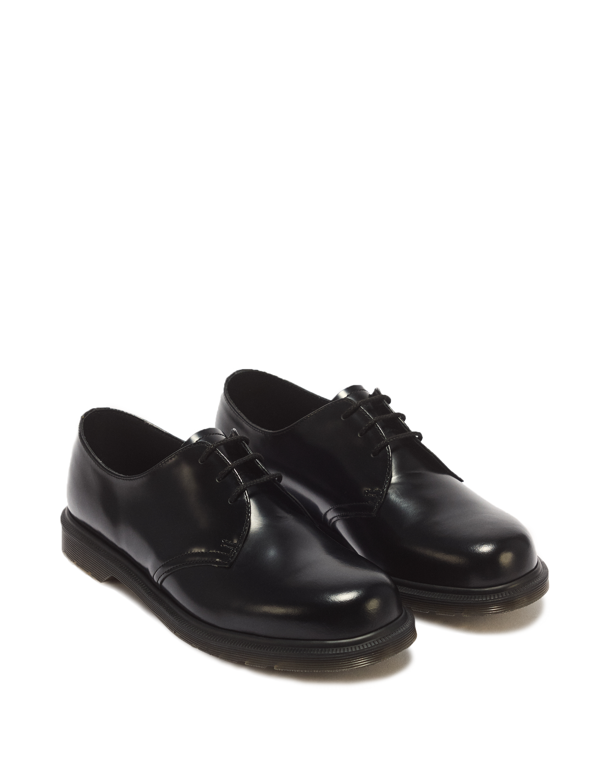 Mayfare Smooth Leather Shoes in Black