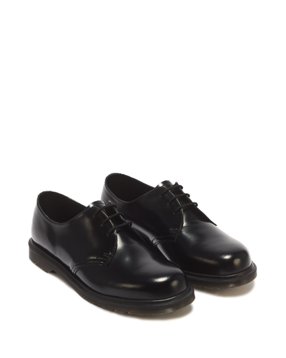 Mayfare Smooth Leather Shoes in Black