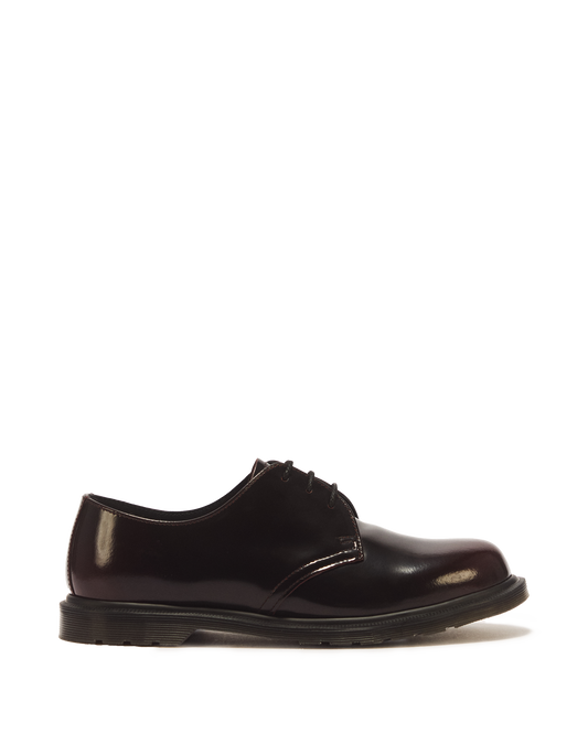 Mayfare Rub Off Leather Shoes in Cherry Red Arcadia