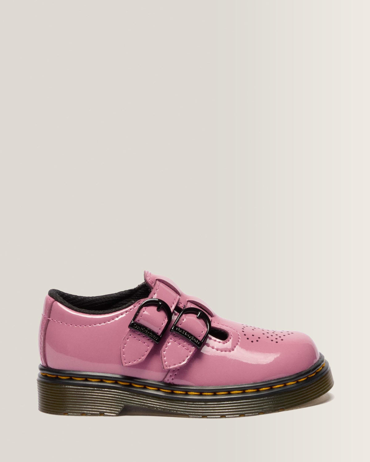 Toddler 8065 Mary Jane Patent Lamper Shoes in DMs Pink