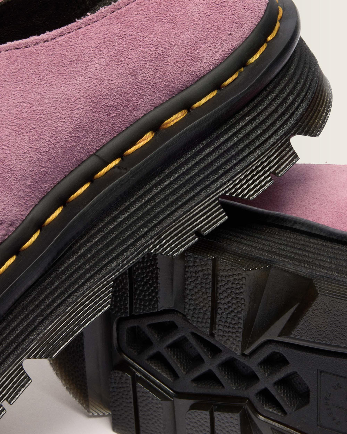 Zebzag Anywair Suede Platform Mules in Dusty Rose